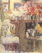 Childe Hassam Celis Thaxter's Sitting Room (nn02) painting